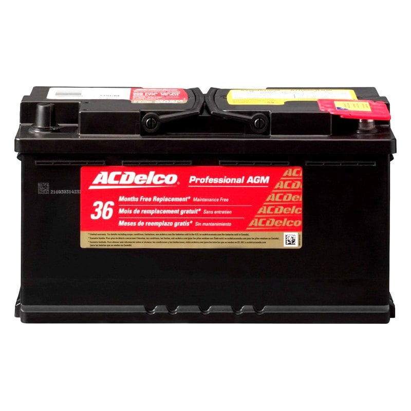 ACDelco 49AGM Professional AGM Maintenance Free Battery