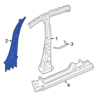 Acura Ilx Pillars Assemblies Door Jambs Braces Carid