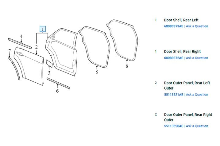 FAQ OEM Exterior Body Parts