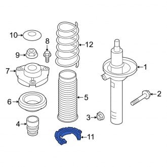 Audi Q4 E Tron OEM Suspension Parts Shocks Struts CARiD