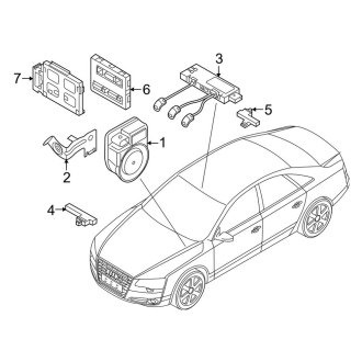 2018 Audi S8 Alarm Installations CARiD