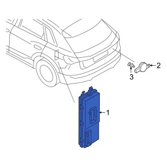 Audi E Tron Trunk Tailgate Lock Motors Switches Relays CARID