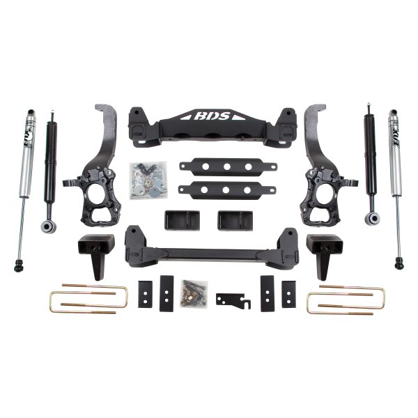 BDS Suspension 577H 6 X 5 Standard Front And Rear Suspension Lift Kit