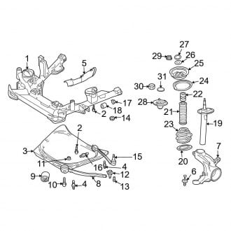 Bmw X Oem Suspension Parts Shocks Struts Carid