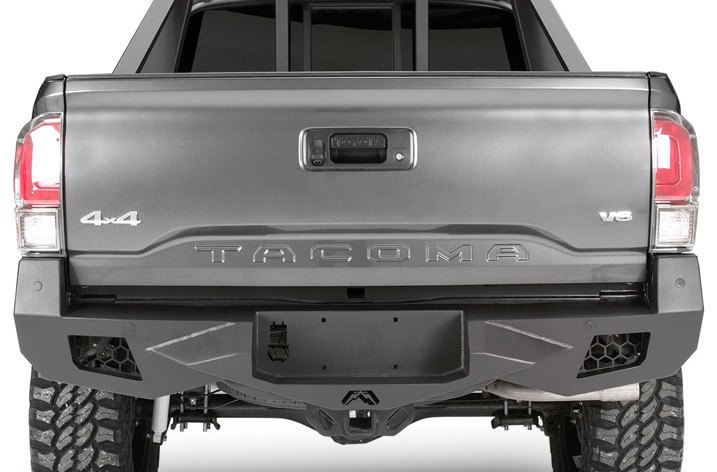 New Vengeance Rear Off Road Bumper By Fab Fours For Toyota Tacoma