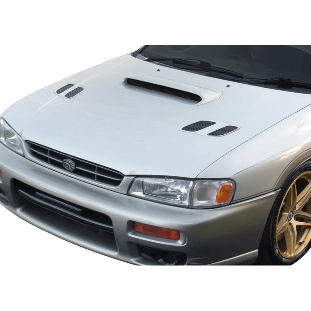 Duraflex 114421 STI Style Fiberglass Hood Unpainted