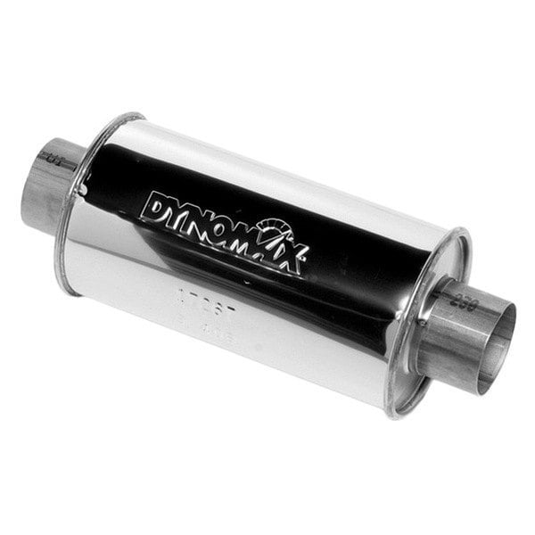 Dynomax Ultra Flo Polished Stainless Steel Round Silver