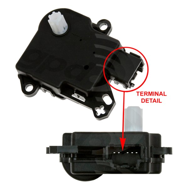 Gpd Hvac Heater Blend Door Actuator