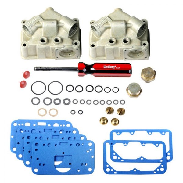 Holley Primary And Secondary Bowl With Dual Inlet Fuel Bowl