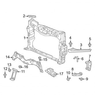 Honda Hr V Radiator Supports Carid