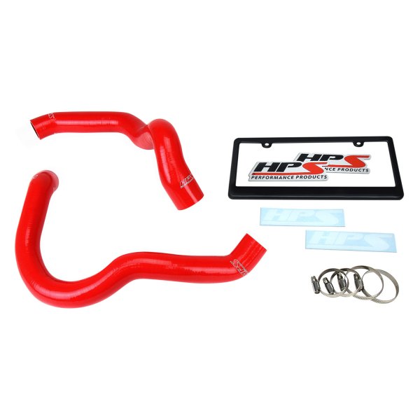 HPS 57 1219 RED Silicone Engine Coolant Radiator Hose Kit