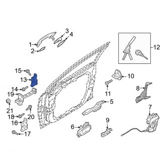 Hyundai Palisade Door Hinges Pin Bushing Kits CARiD