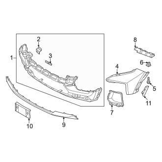 Hyundai Santa Cruz Oem Bumpers Front Rear Carid