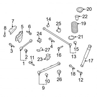 Infiniti Qx Oem Suspension Parts Shocks Struts Carid