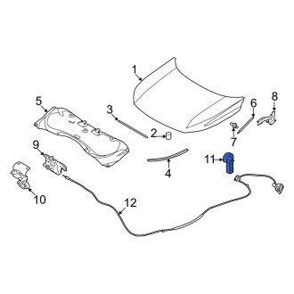 Infiniti QX60 Hood Release Cables Handles CARiD