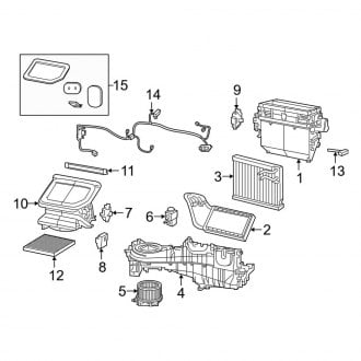 2020 Jeep Gladiator OEM A C Heating Parts Systems CARiD