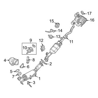 2021 Jeep Gladiator OEM Exhaust Parts Systems Tips CARiD