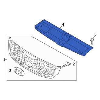 Kia Sorento Radiator Support Covers Carid