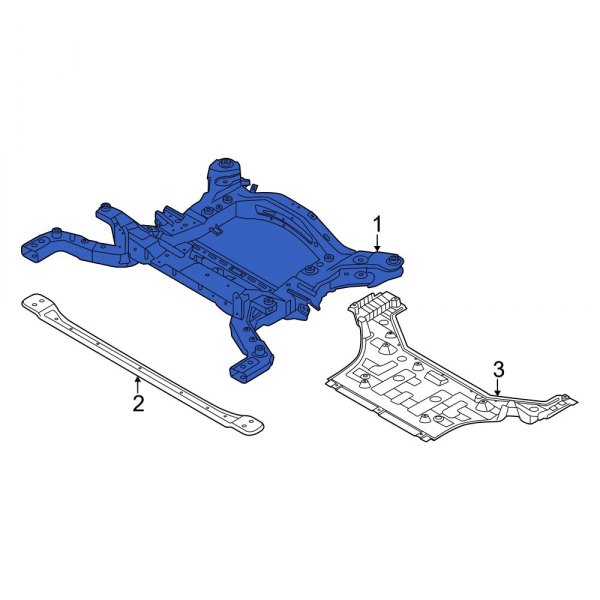 Kia Oe Cv Front Suspension Subframe Crossmember