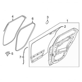 2025 Kia Niro Replacement Doors Components CARiD