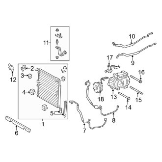 2021 Lexus GX460 OEM A C Heating Parts Systems CARiD