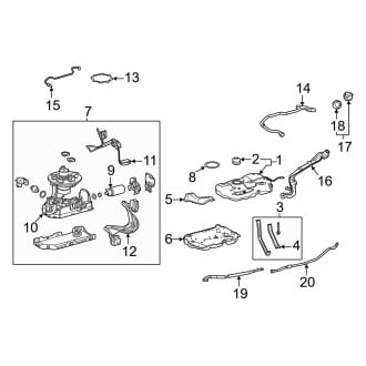 Lexus Nx H Fuel Tanks Parts Carid