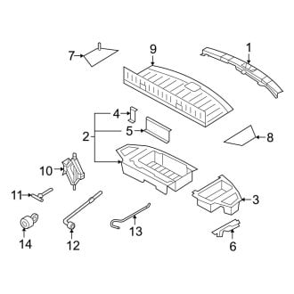 Mazda Cx Trunk Tailgate Moldings Carid