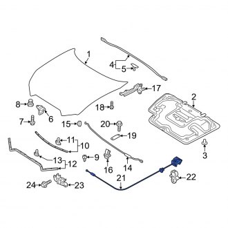 Mazda Miata Mx Hood Release Cables Handles Carid