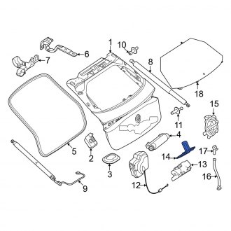 Mercedes Eqs Trunk Tailgate Handles Locks Carid