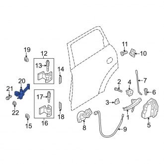 Mini Countryman Door Hinges Pin Bushing Kits CARiD