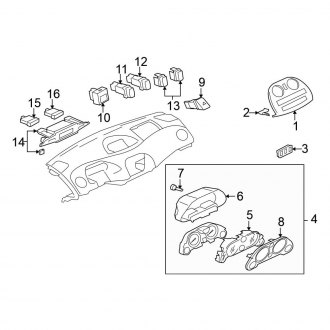 Mitsubishi Eclipse Replacement Dash Panels Carid