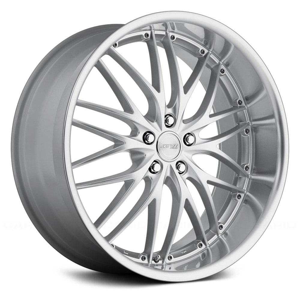 Mrr Gt Wheels Hyper Silver With Machined Lip Rims