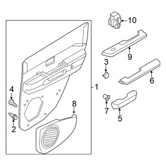 Nissan Pathfinder Oem Doors Parts Shells Panels Carid