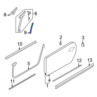 Nissan Murano Door Seals Weatherstripping Carid