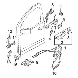 Nissan Frontier Oem Doors Parts Shells Panels Carid