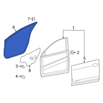 Nissan Rogue Door Seals Weatherstripping Carid