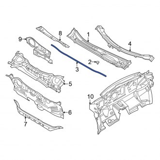 Nissan Sentra Hood Weatherstripping Seals Carid