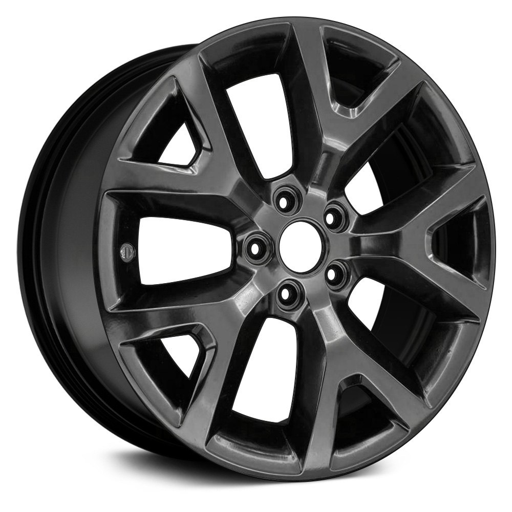 Replace Jeep Cherokee Y Spoke Black Satin Clear X Alloy