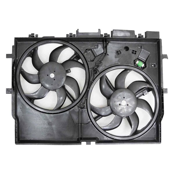 Replace Ch Dual Radiator And Condenser Fan Assembly