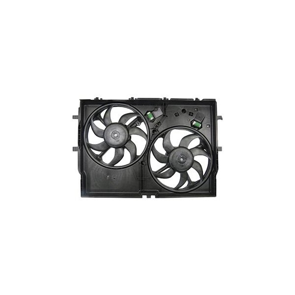 Replace Ch Dual Radiator And Condenser Fan Assembly