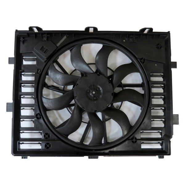 Replace PO3115104 Dual Radiator And Condenser Fan Assembly