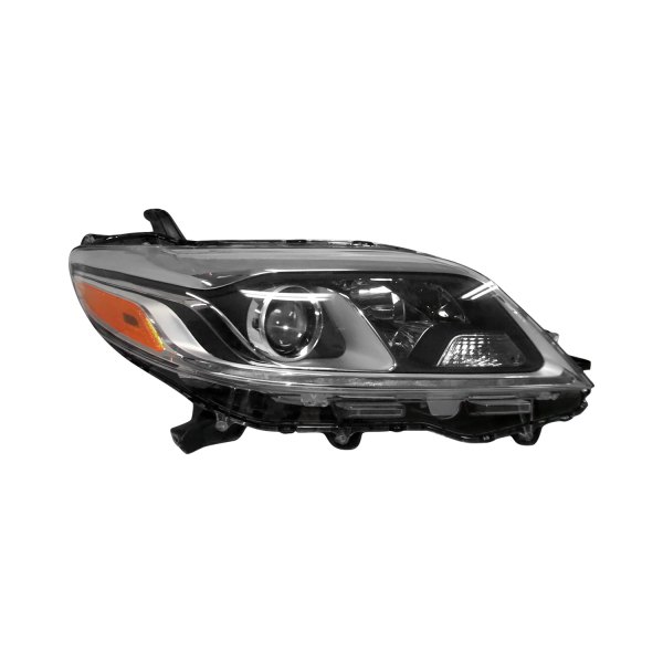 Replace TO2519154 Passenger Side Replacement Headlight Lens And