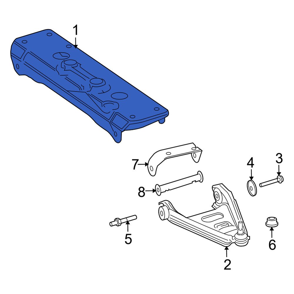 Smart Oe Front Suspension Subframe Crossmember