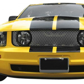 Ford Mustang Custom Grilles Billet Mesh Led Chrome Black