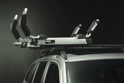 Thule Toyota Prius Naked Roof Without Solar Roof 2022 Hullavator Pro