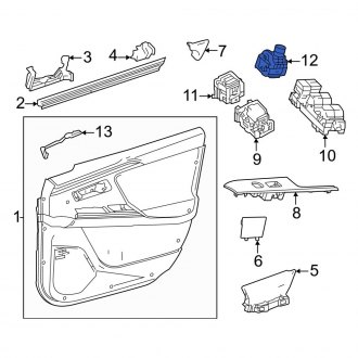 Toyota BZ4X OEM Electrical Parts Sensors Switches CARiD