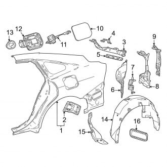 Toyota Mirai Replacement Quarter Panels Carid