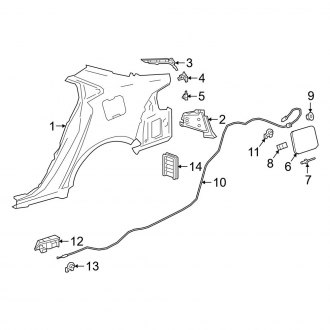 Toyota Corolla Oem Quarter Panels Parts Carid