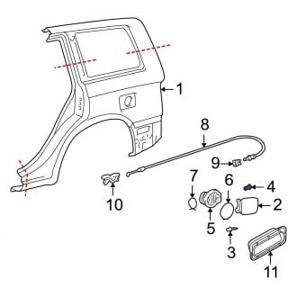 Toyota Corolla OEM Quarter Panels Parts Rear Front CARiD