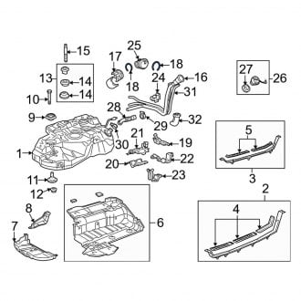 Toyota Corolla Cross Fuel Tanks Components Carid